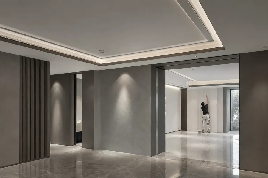 Modern interior finishing delivered with precision by OMRIVA